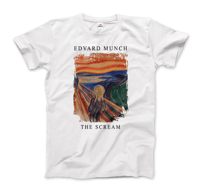 Edvard Munch the Scream, 1893 artwork t-shirt