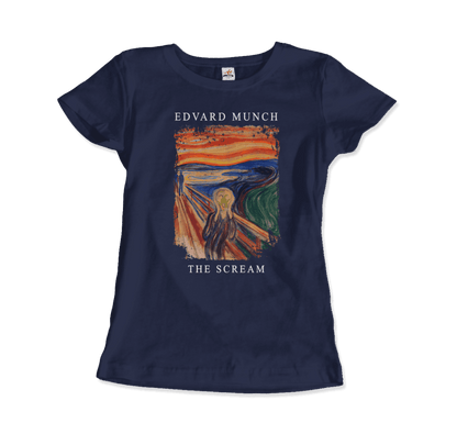 Edvard Munch the Scream, 1893 artwork t-shirt