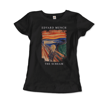Edvard Munch the Scream, 1893 artwork t-shirt