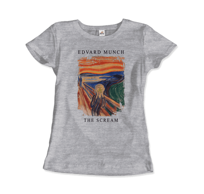 Edvard Munch the Scream, 1893 artwork t-shirt