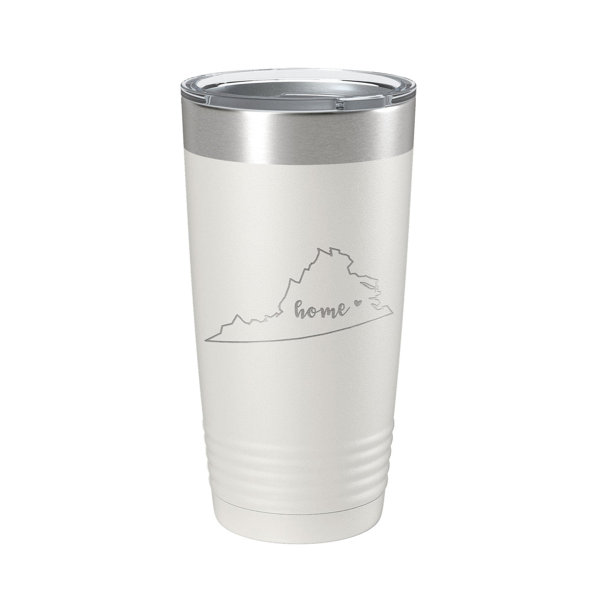 Virginia Tumbler Home State Travel Mug Insulated Laser Engraved Map Coffee Cup 20 oz