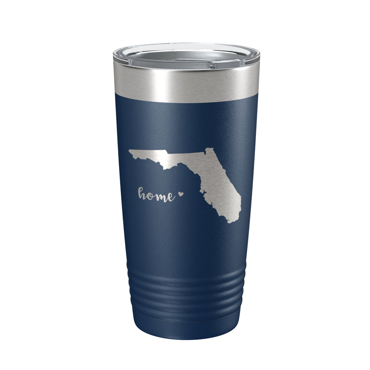 Florida Tumbler Home State Travel Mug Insulated Laser Engraved Map Coffee Cup 20 oz