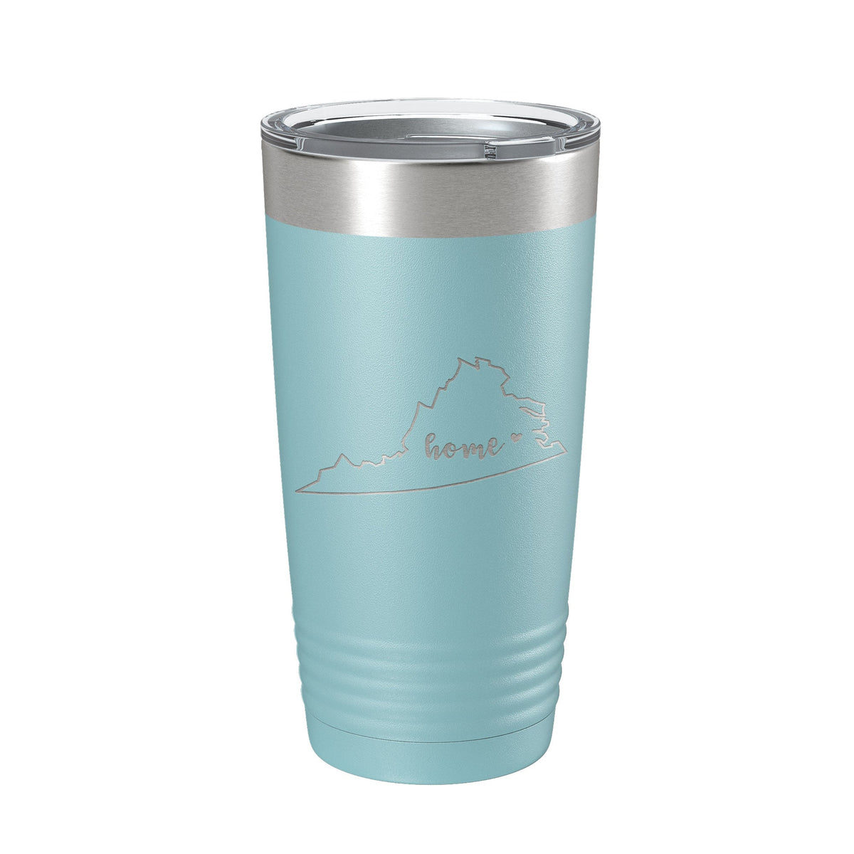 Virginia Tumbler Home State Travel Mug Insulated Laser Engraved Map Coffee Cup 20 oz