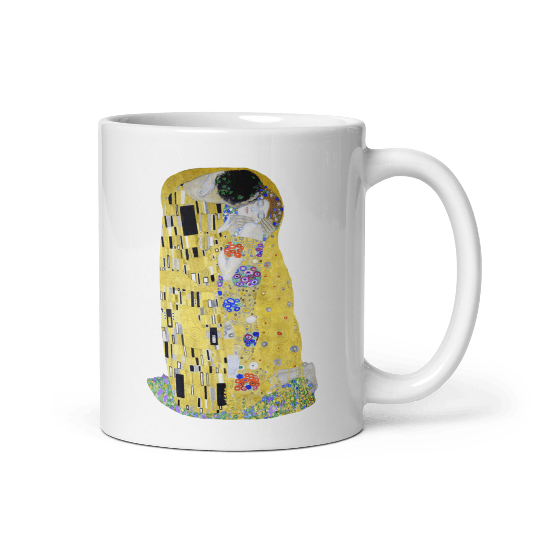 Gustav Klimt The Kiss (or The Lovers), 1908 Artwork Mug