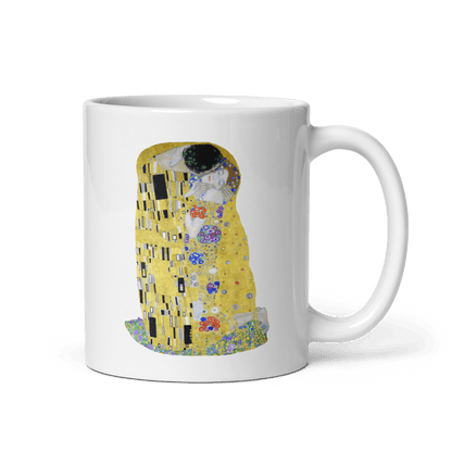 Gustav Klimt The Kiss (or The Lovers), 1908 Artwork Mug