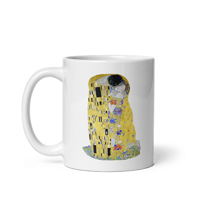 Gustav Klimt The Kiss (or The Lovers), 1908 Artwork Mug