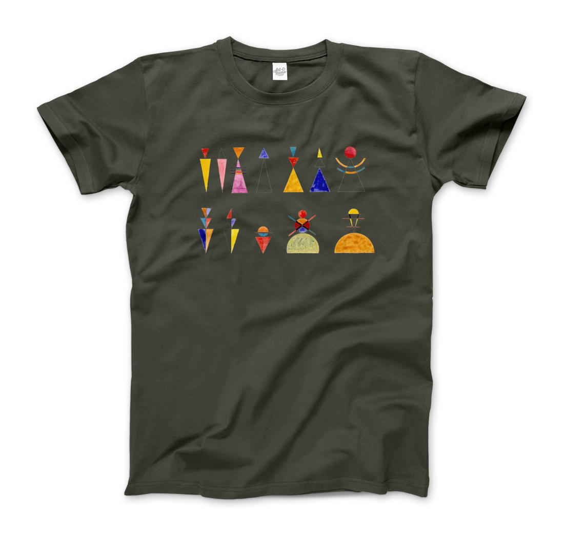Kandinsky the Great Gate of Kiev, 1928 artwork t-shirt
