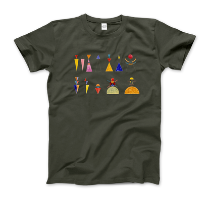 Kandinsky the Great Gate of Kiev, 1928 artwork t-shirt