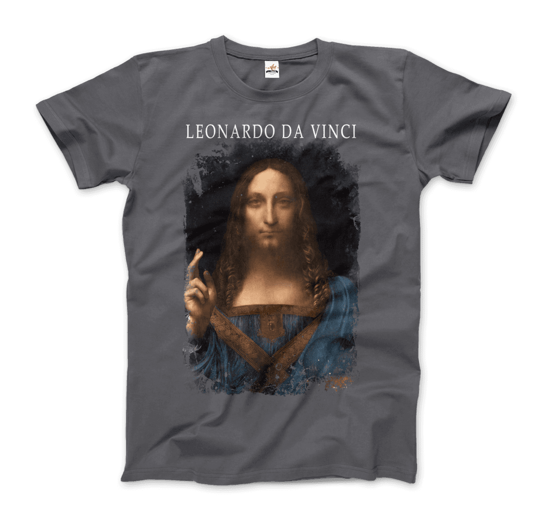 Leonardo Da Vinci, Salvator Mundi, 1499~1510 artwork t-shirt