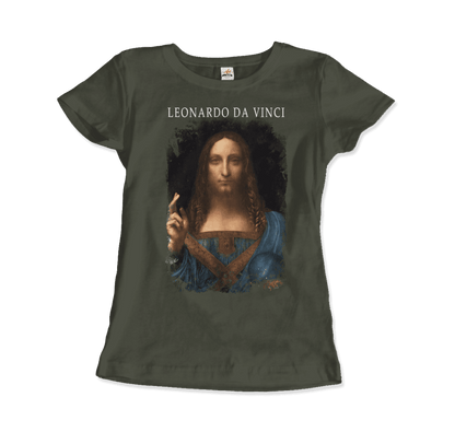 Leonardo Da Vinci, Salvator Mundi, 1499~1510 artwork t-shirt