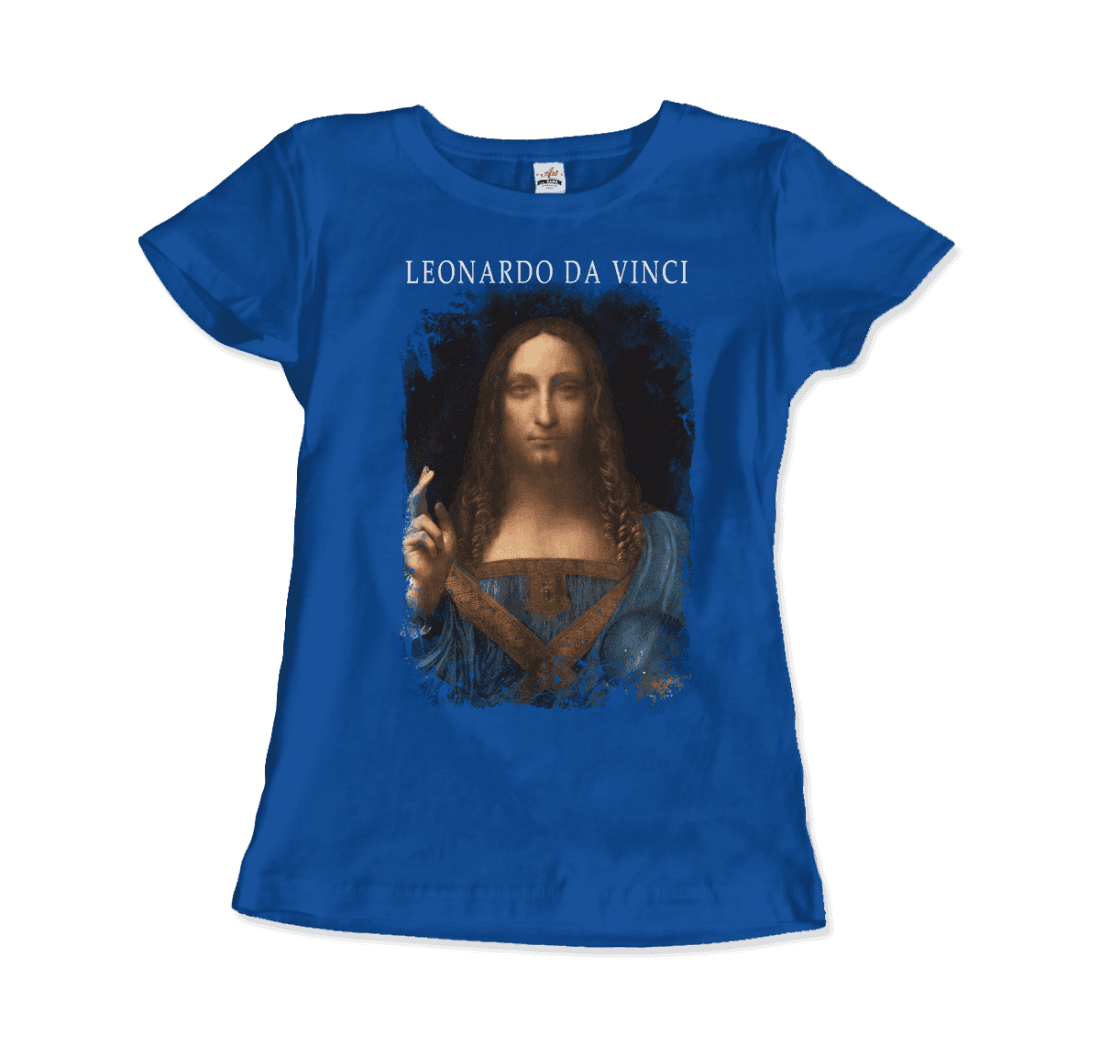 Leonardo Da Vinci, Salvator Mundi, 1499~1510 artwork t-shirt
