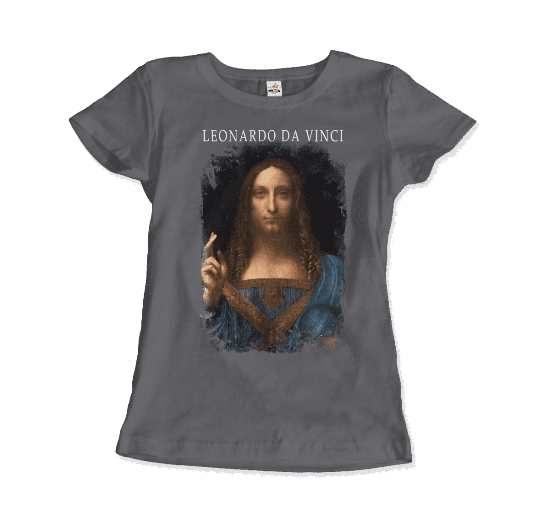 Leonardo Da Vinci, Salvator Mundi, 1499~1510 artwork t-shirt