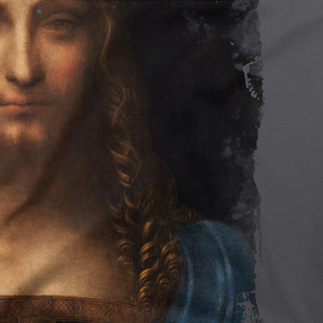 Leonardo Da Vinci, Salvator Mundi, 1499~1510 artwork t-shirt