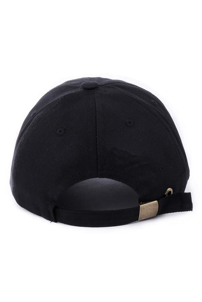 Embroidered Cotton Baseball Cap Trucker Hat